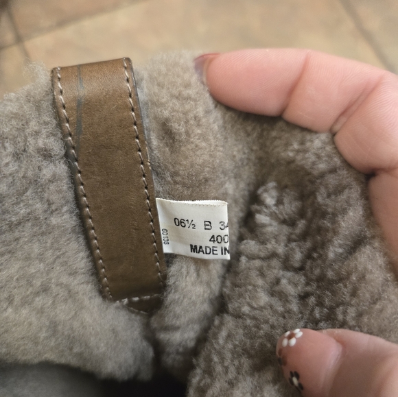 Frye Celia Leather Shearling Women's Brown Riding Boots Size 7 - Picture 6 of 9